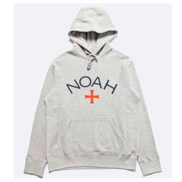 Noah NYC Other - NOAH NYC Gray Core Logo Hoodie, Size XL